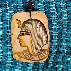 Handcrafted Egyptian-Inspired Pendant Necklace